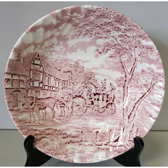 Vintage Royal Wessex Stage Coach
Serving Dinner Plate Made In England/ New - Picture 2 of 6